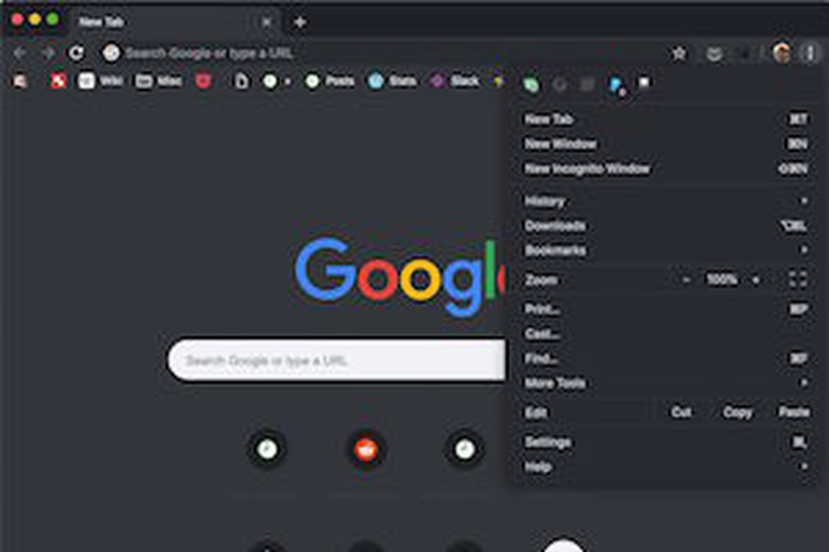 LES ACTUS DE LA SEMAINE  Mercredi 12 mars  La nouvelle version de Google Chrome intègreun mode sombre   